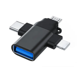 Adaptateur OTG 3 en 1